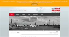 Desktop Screenshot of eschkramer.de
